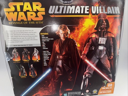 Star Wars Rache der Sith Ultimativer Bösewicht Anakin bis Vader *HASBRO*NEU - Bild 4 von 4