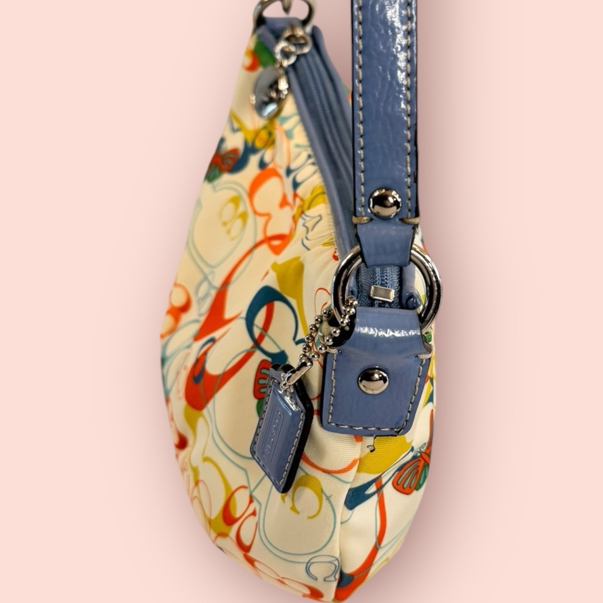 COACH Y2K Vintage Optic Signature C Butterfly Small Shoulder