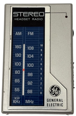 #ad #ad VTG General Electric GE 7 1625A Portable Pocket AM FM Radio $22.50