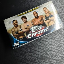 2019 Topps Chrome UFC Factory Sealed Hobby Box - 2 AUTOS Islam RC Invest 