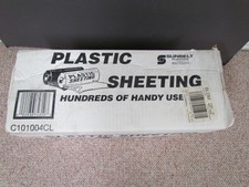 Sunbelt 10 ft. x 100 ft. Clear 4 mil Plastic Sheeting