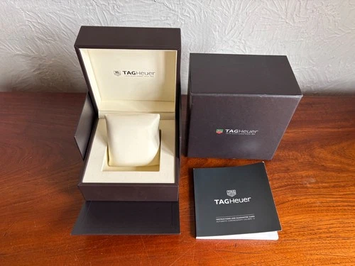 Genuine TAG Heuer Automatic Chronograph Calibre 72 watch presentation box set