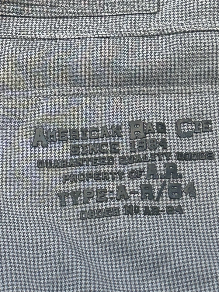 Jaqueta Bomber Masculina American Rag Cie Cinza/Preta Tamanho Grande - Imagem 4 de 4