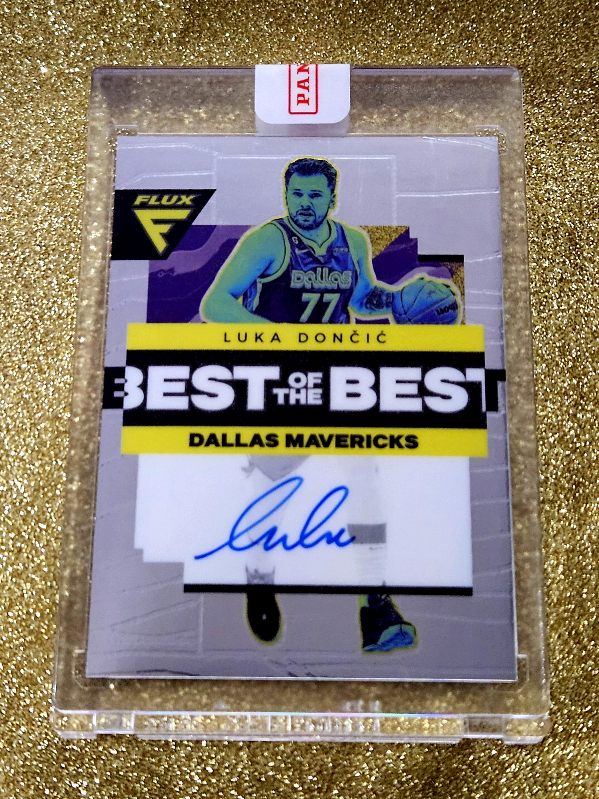 2022-23 Panini Flux Luka Doncic #BBS-LKD Best Of The Best Signatures Auto SEALED view 5