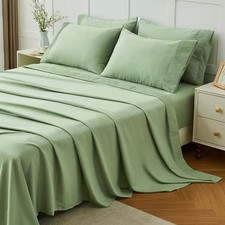 Queen Set - 4 Piece Soft Queen Sheets, Breathable  Cozy Queen Size Set, Hote...
