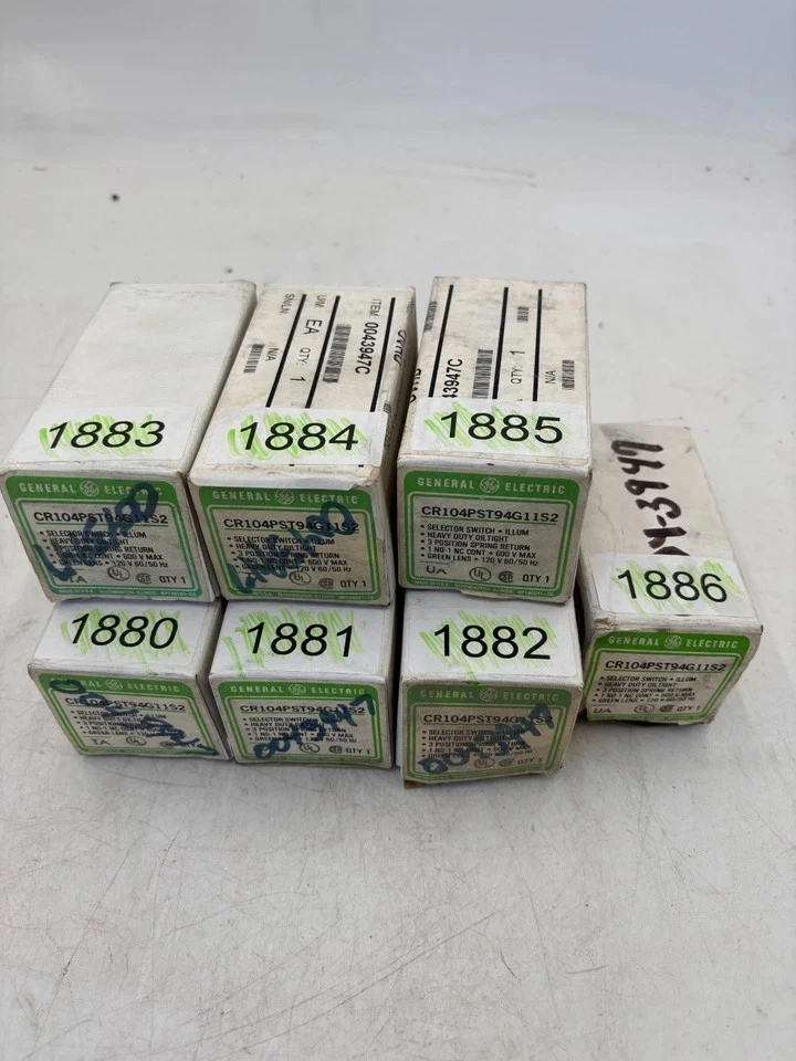Interruptor selector General Electric CR104PST94G11S2 (1 caja por pedido) Foto 4 de 4