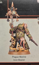 Warhammer 40k Kill Team Death Guard Icon Bearer Plague Marine New on Sprue