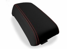 Fits 2003-2006 Subaru Baja Carbon Fiber Console Lid Armrest Cover Red Stitch Fits 2003-2006 Subaru Baja Carbon Fiber Console Lid Armrest Cover Red Stitch