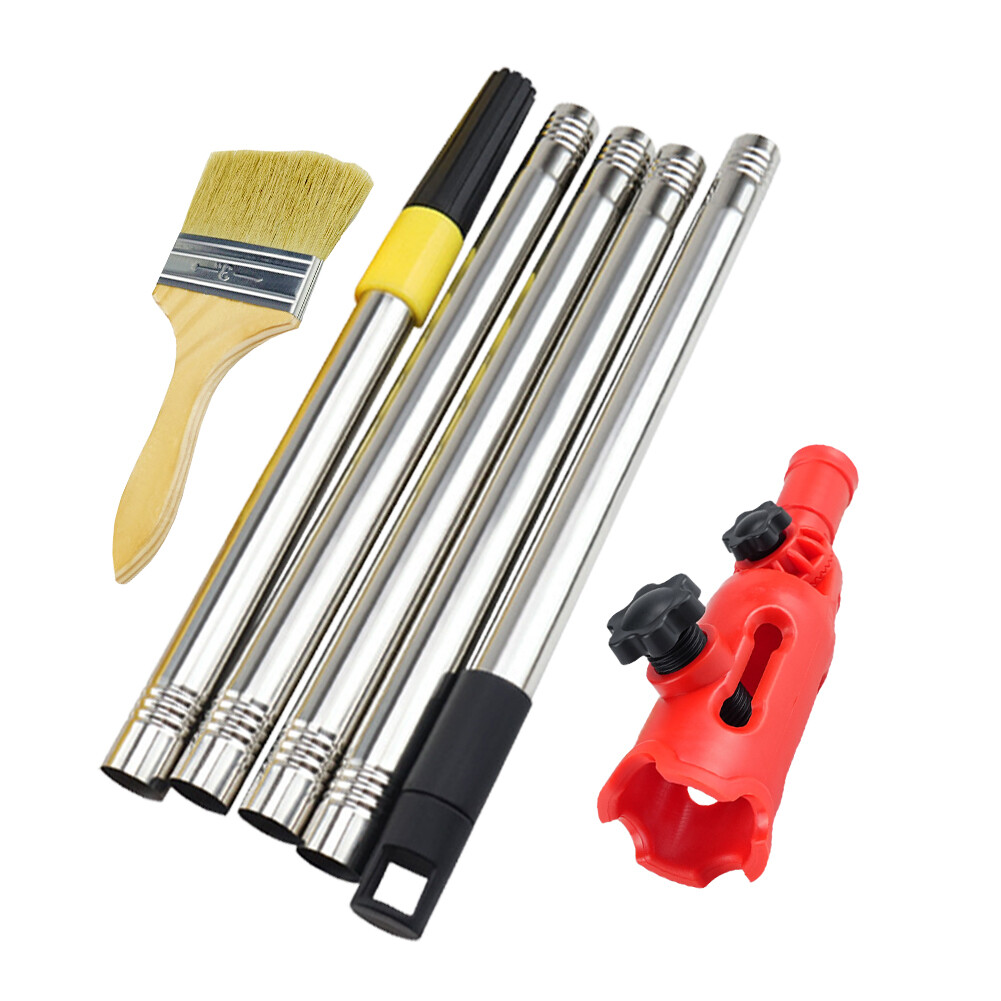 Multi-Angle Paint Brush Extension Rod - 17cm Adapter For Reaching High Ceilings & Corners