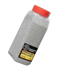 Woodland Scenics B1394 Ballast Medium Gray Blend 32oz (Container)
