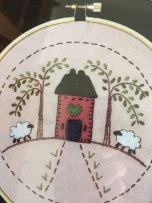 Artiste HILL HOUSE Embroidery Kit -1088863 - 4.94 x 4.94'' (12.5 x 12.5 cm)