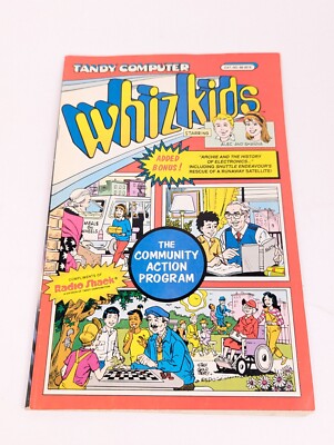 Tandy Computer Whiz Kids Comics 1992 Radio Shack Vintage Ads Archie 68-2016 