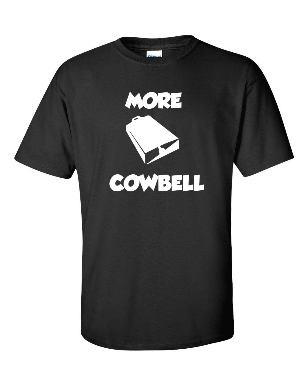 Christopher Walken SNL More Cowbell Skit Funny Cow Bell Men's Tee Shirt