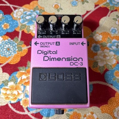 BOSS DC-3 1989年 日本製 Digital Dimension BOSS DC-3 Digital Dimension 1988 Vintage Chorus Guitar Pedal