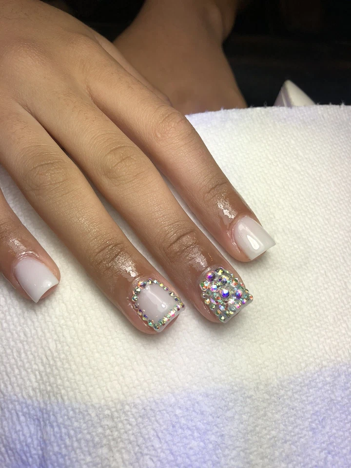  Pegamento E.T Super Gel para arte en uñas de diamantes de imitación tarro grande de 15 ml Foto 4 de 4