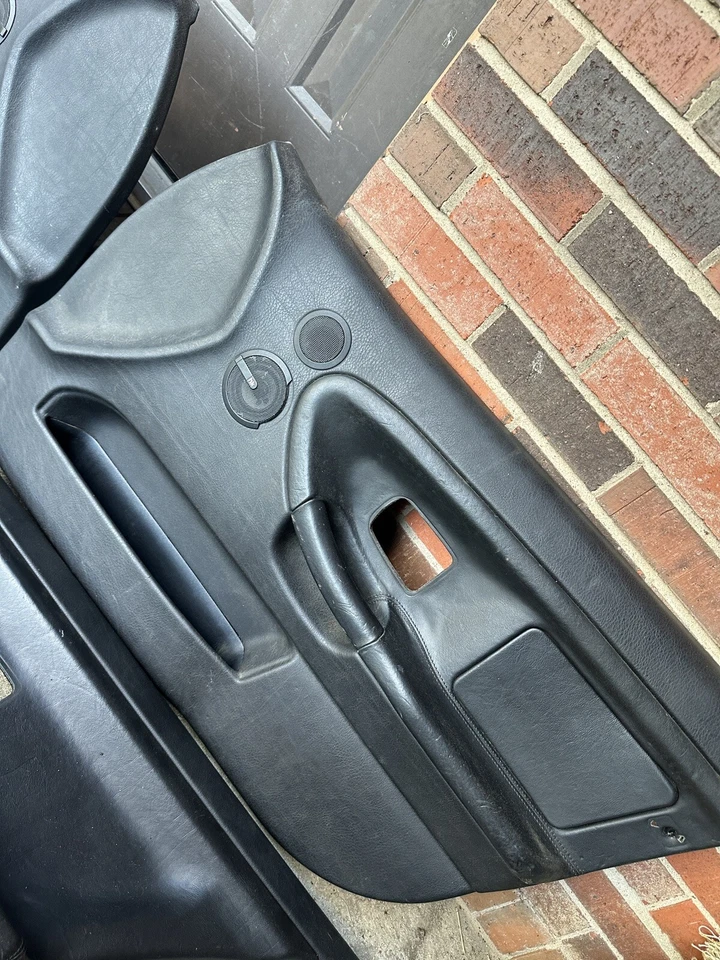 BMW M3 E36 Sedan Interior Door Panel Trim Cards Set of 4 Front & Rear 92-98 OEM - Image 2 of 4