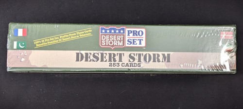 Desert Storm 1991 Set Sealed 253 Classic Cards Total - Picture 4 of 5
