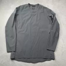 Beyond Clothing Jacket Mens XL Long Gray Windbreaker Performance Stretch