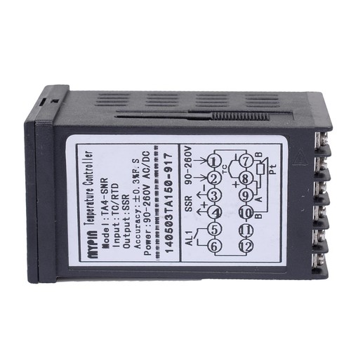 Universal Digital PID Temperature Controller SSR Control output TA4-SNR 1 alarm - Picture 3 of 6