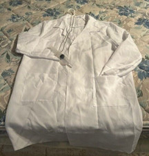 Spirit Halloween White One Size Fits Most Lab Coat NEW Without Tags
