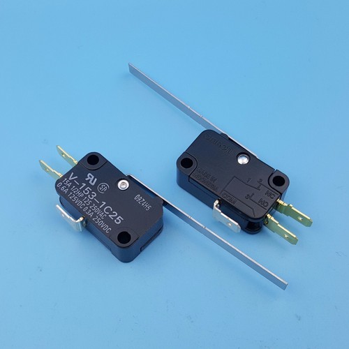 Mini interruptor límite básico de palanca de bisagra momentánea Omron V-153-1C25 5 piezas - Imagen 2 de 6