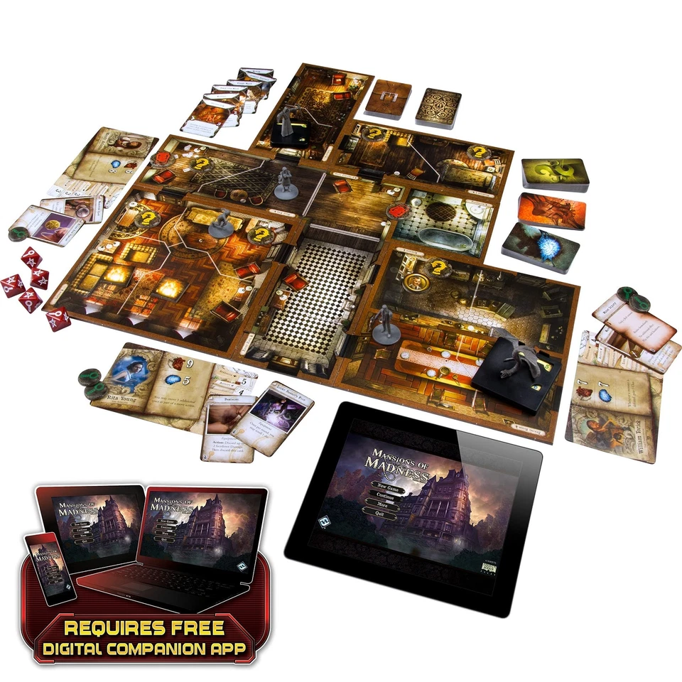 Fantasy Flight Games| Mansions of Madness Second Edition | Board Game | Ages 14+ - Image 3 of 3