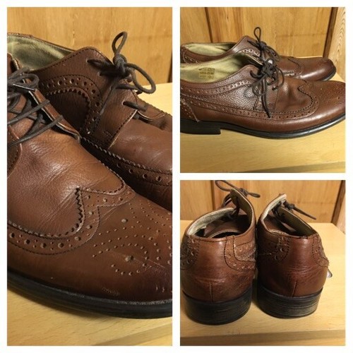 rocha john rocha brown leather brogues 