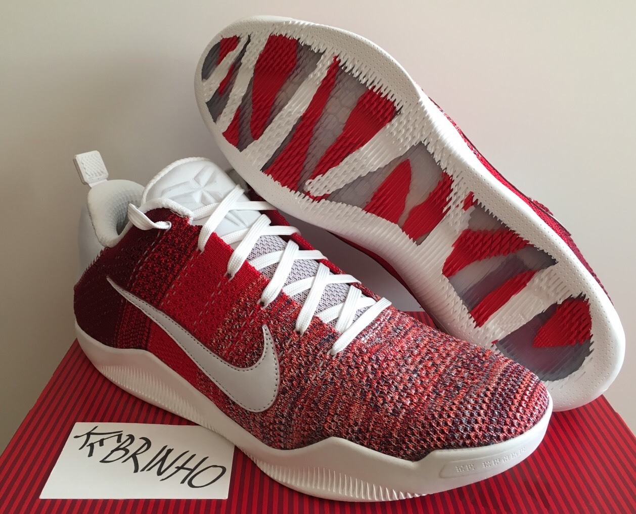Nike Kobe 11 Elite Baja 4KB Rojo Horse US11 Ds Xi negro Mamba Bryant Nike Baja Kobe 11 Elite Baja Nike 4KB Rojo Horse US11 Ds Xi negro Mamba Bryant ea3de1