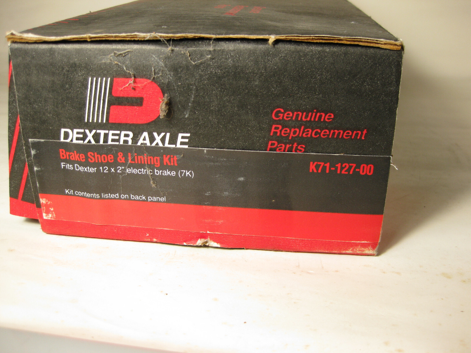 Dexter Brake Shoe & Lining Kit K7112700 Old Stock Fits Dex. 12x2