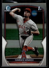 Camden Minacci 2023 Bowman Draft Chrome 1st Refractor G Card #BDC-23