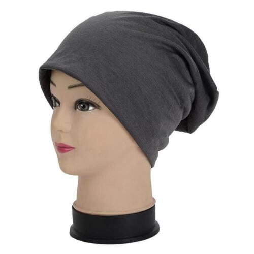 Dünne Schlichte Strickmütze Mit Baggy-Manschette Lässige Totenkopf-Kappe ( - Bild 19 von 41