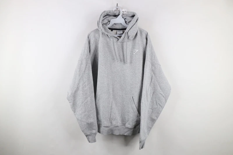 gymshark classic logo gym training weightlifting hoodie