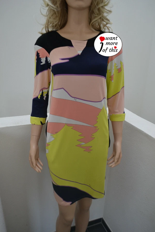Emilio Pucci Firenze · Kleid Dress Bodycon · Multicolour DE 38 · Todschick - Bild 2 von 4