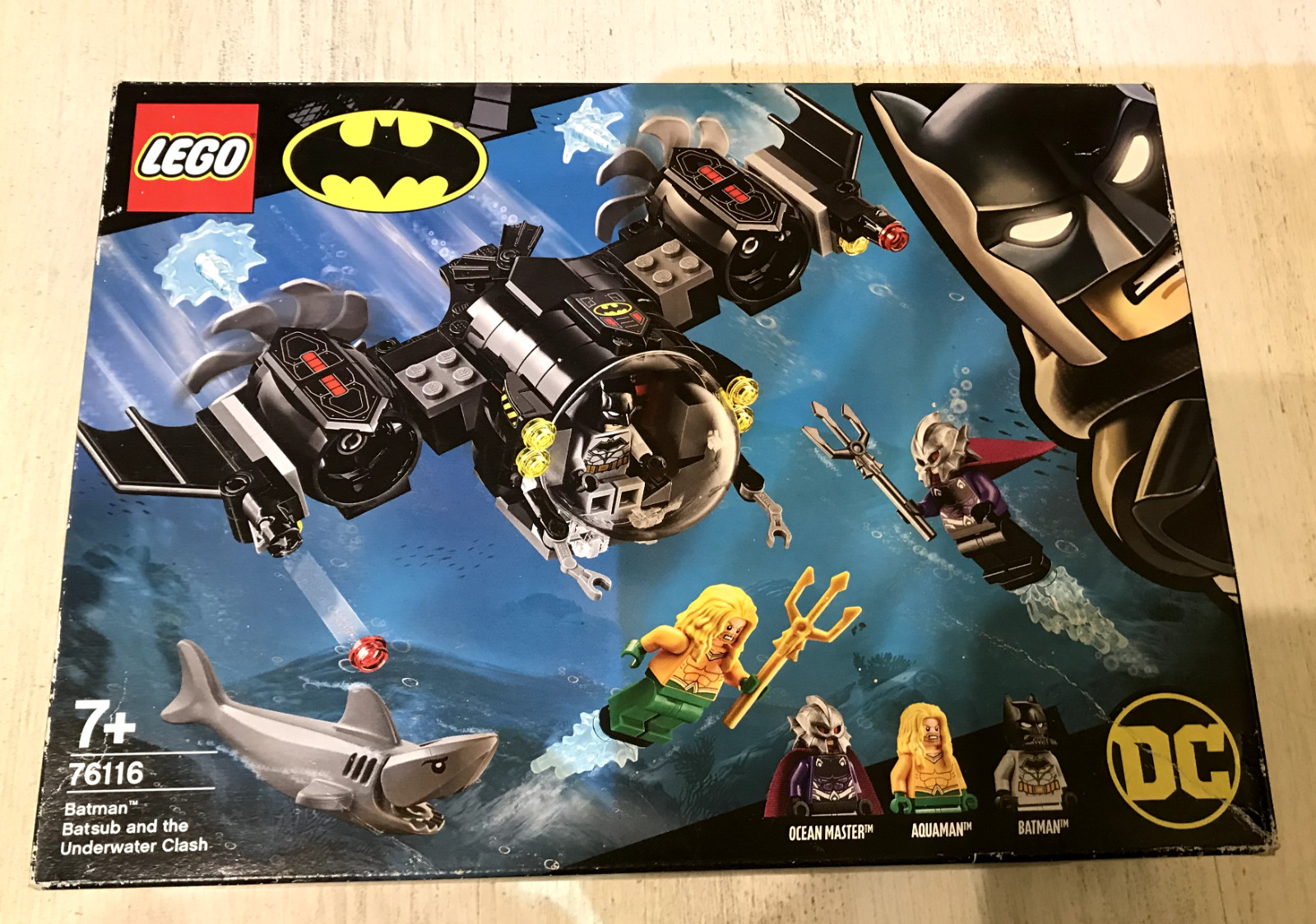 Lego Batman 76116 idée cadeau anniversaire boîte de briques DC Comics scellée