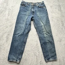 Levi's 550 Blue Jeans Mens 34x30 Relaxed Fit Loose Straight Medium Wash Denim