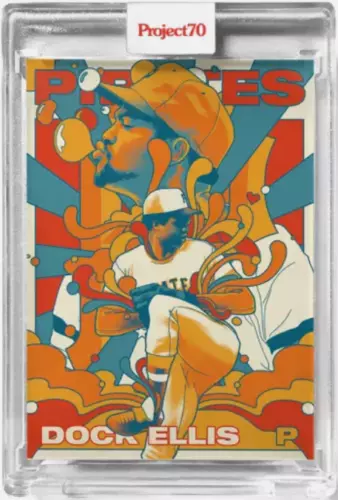 Topps Project 70 - # 408 Dock Ellis by Matt Taylor 