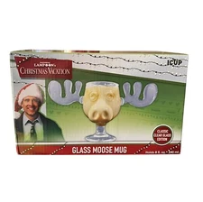 Glass Moose Mug National Lampoons Christmas Vacation Novelty NIB