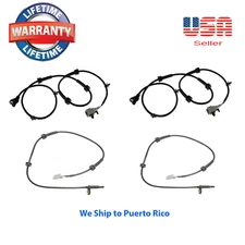 4ABS wheel speed sensor Front Rear Right & Left Fit X-TRAIL 08-12 ROGUE 08-13FWD