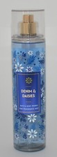 1 NEW BATH  BODY WORKS DENIM  DAISIES FRAGRANCE MIST SPRAY 8 OZ LARGE CITRUS