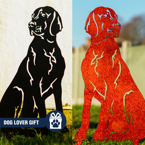 Pointer Garden Ornaments Sculpture Statue Dog Lover Owner Her Gifts Figurine - Video 1 of 1