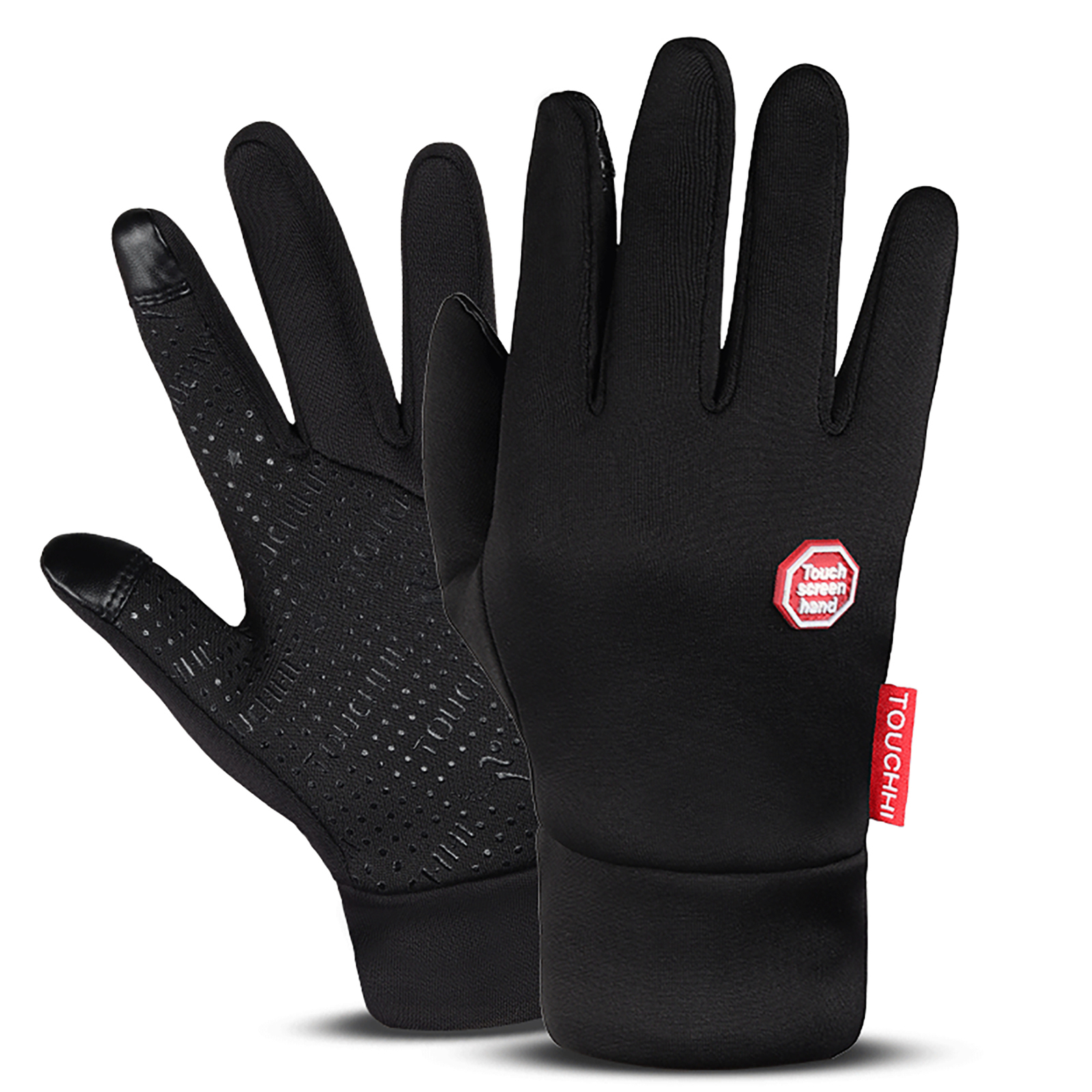 Heated Ski Gloves 1 Pair Fleece Thermal Gloves Cycling Accessories USB