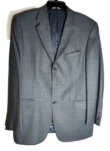 2024 JOSEPH ABBOUD Heritage Brick Red Sport Coat Suit Blazer 54L