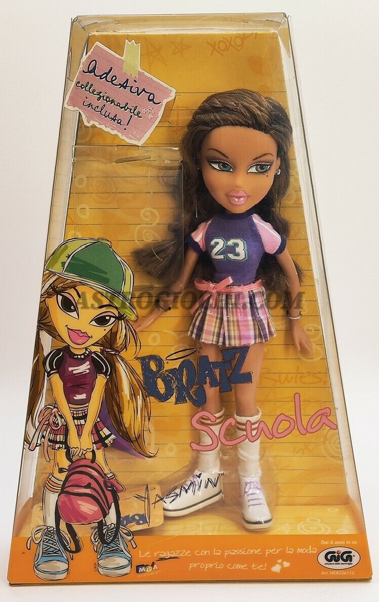 BRATZ MGA DOLL BACK TO SCHOOL YASMIN VINTAGE GIG NEW IN SEALED BOX FASHION  RARA