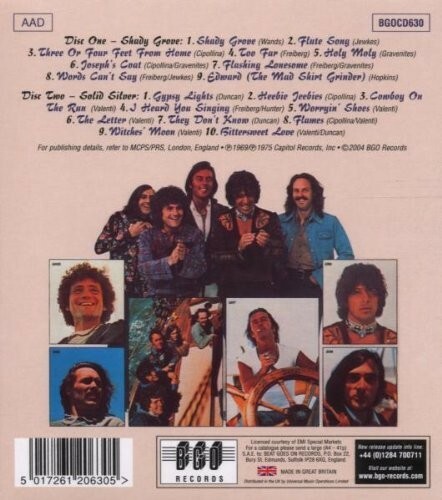 QUICKSILVER MESSENGER SERVICE - SHADY GROVE/SOLID SILVER 2 CD NEU  - Bild 1 von 2