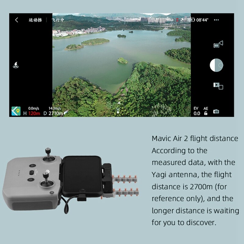 5.8GHz Yagi Antenna Booster for DJI 3/Air 2/2S/ 2 Drone Remote Controller E X2K7 eBay