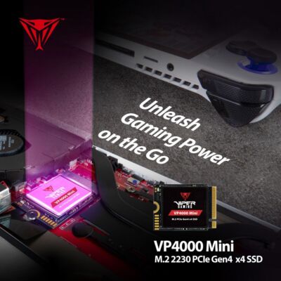 Patriot VP4000 Mini 2TB M.2 2230 PCIe Gen4 x4 NVMe Internal SSD