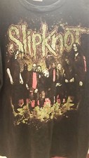 SLIPKNOT 2009 All Hope is Gone vintage licensed concert tour shirt XXL Hanes