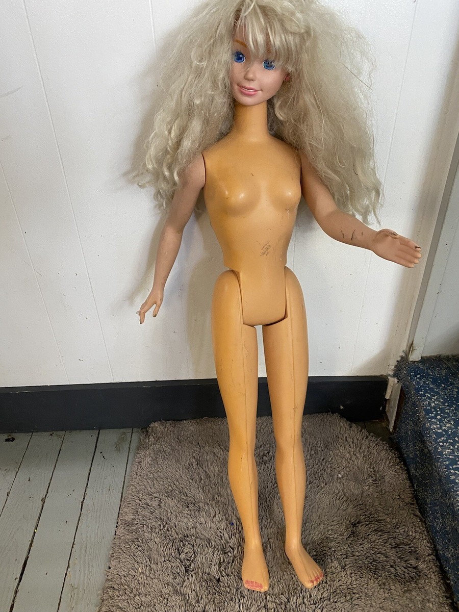 Mattel Barbie LIFE SIZE 38 Inch 1992 Vintage Blonde Hair | eBay