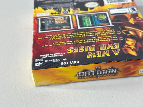 New! Batman: Rise of Sin Tzu (Nintendo Gameboy Advance) Factory Sealed - Picture 11 of 15