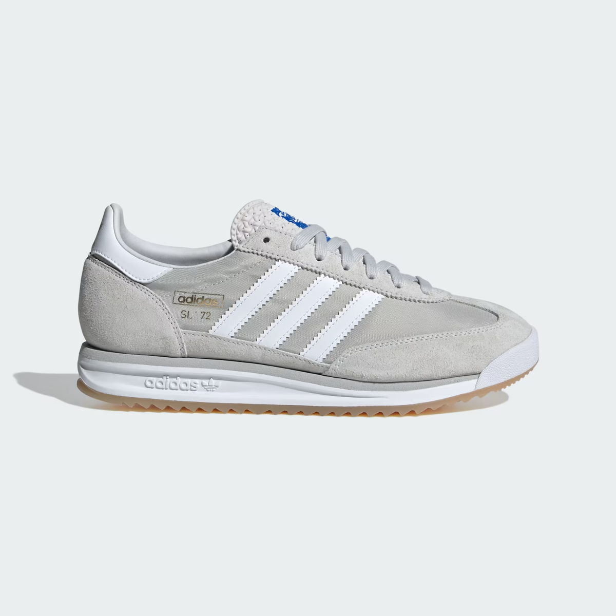 adidas Originals Men's SL 72 RS Shoes in Grey and White | eBay